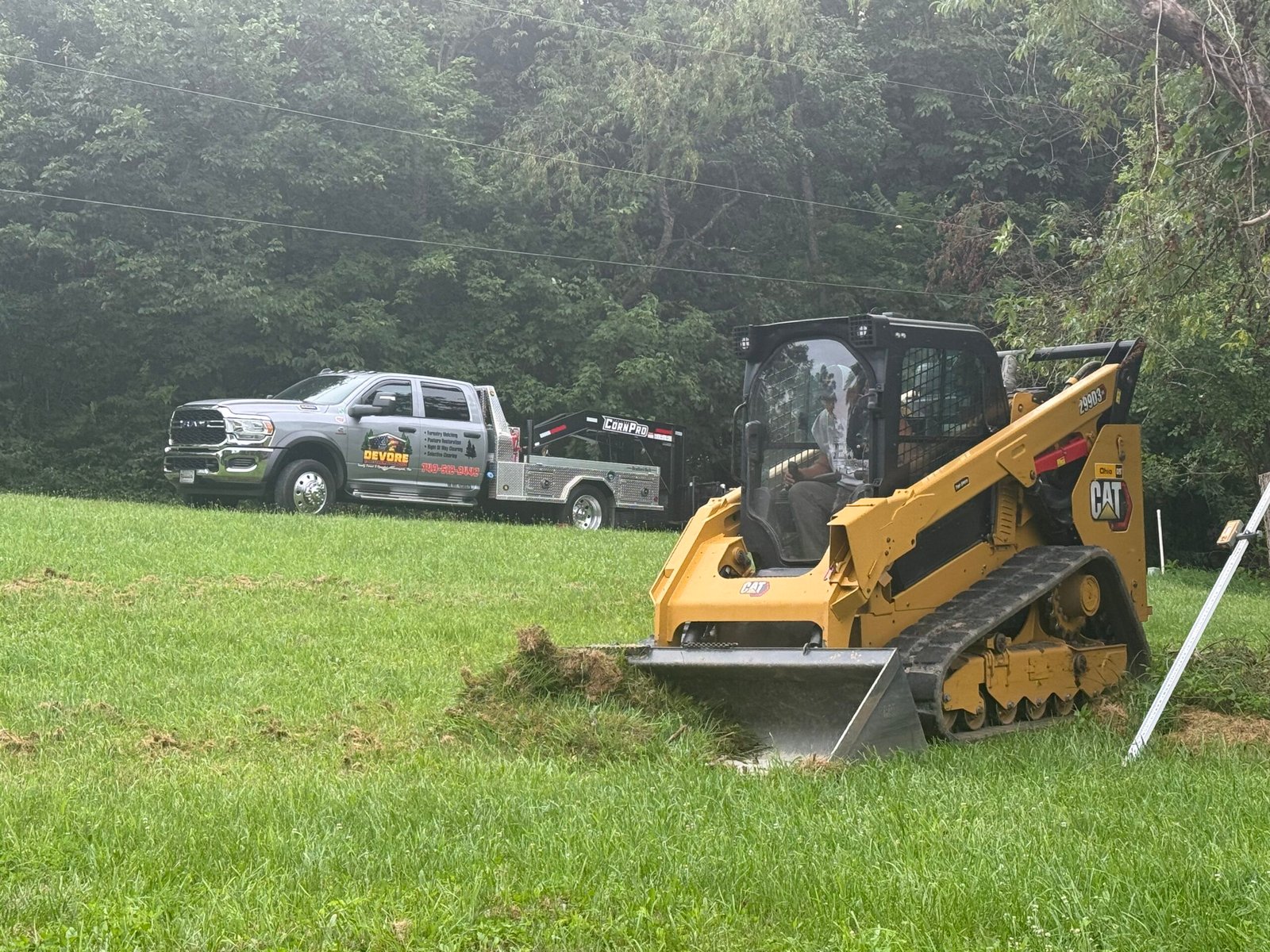 On the Job: Field Clearing with the CAT 299D3